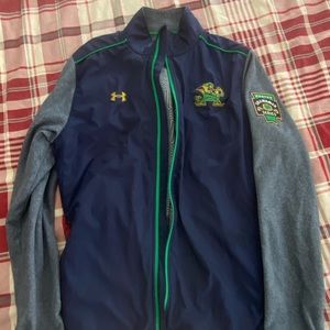 Notre Dame Under Armour jacket